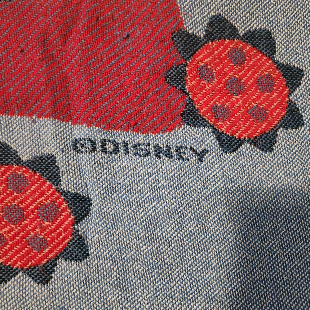 Vintage Disney Winnie The Pooh Tapestry Blanket 56x46 - Picture 2 of 8